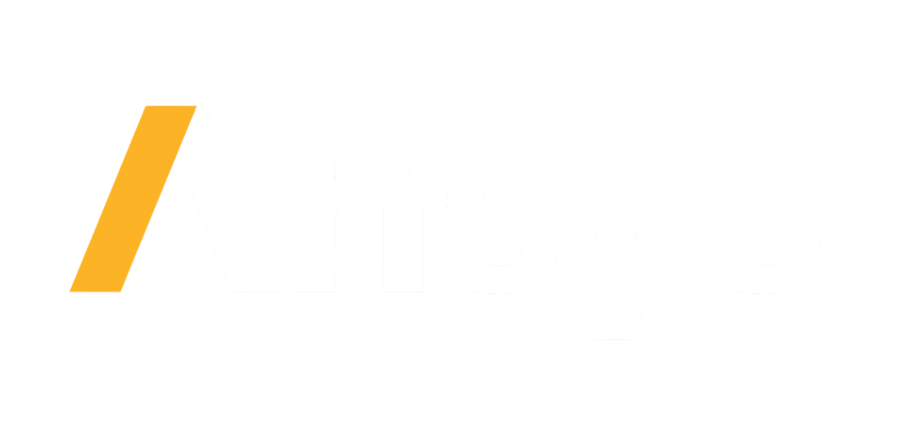 Ansys logo white