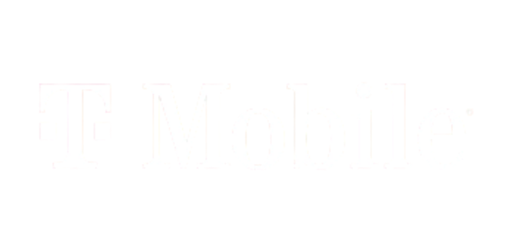 tmobile logo white